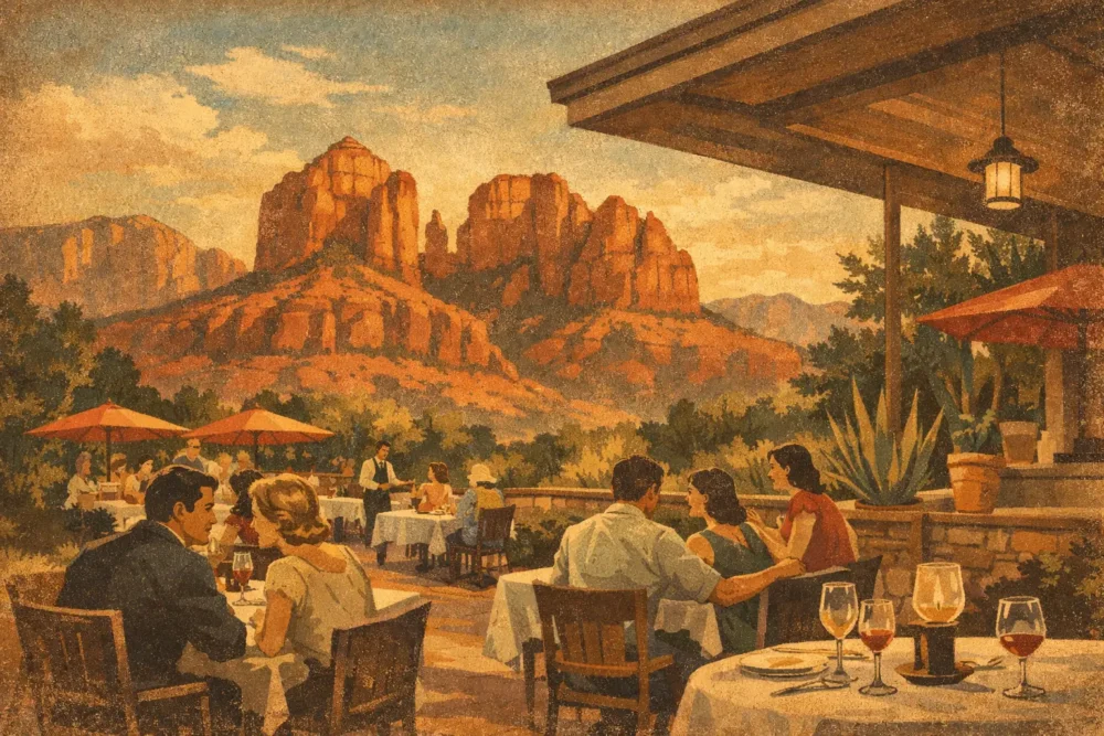 Restaurant With Red Rock Views Sedona