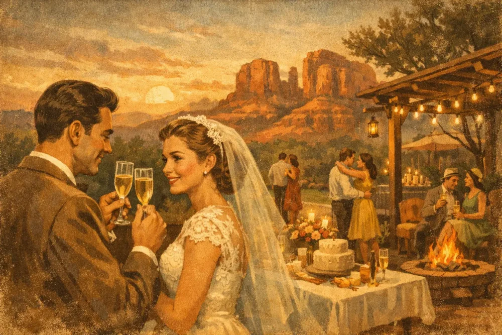 11 Small Wedding Reception Ideas Sedona Couples Love
