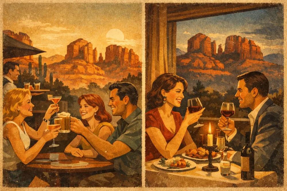 Happy Hour vs Dinner in Sedona
