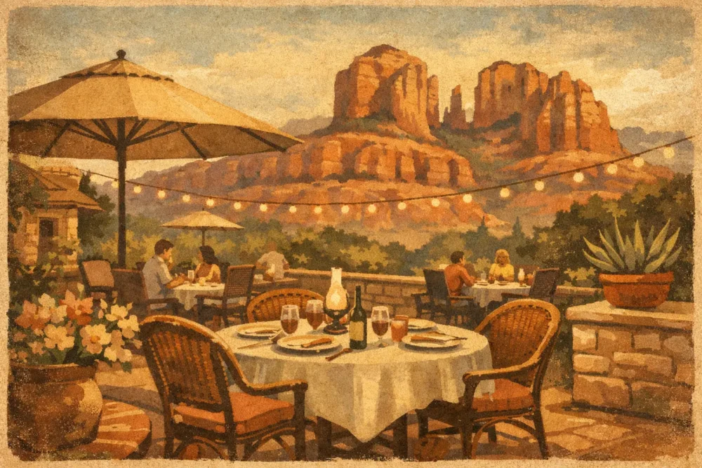 How to Choose Patio Dining in Sedona