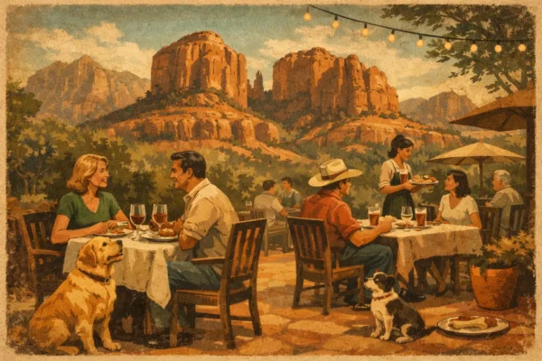 A Guide to Sedona Dining With Dogs