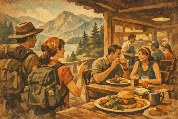 Best Restaurant for Post Hike Lunch
