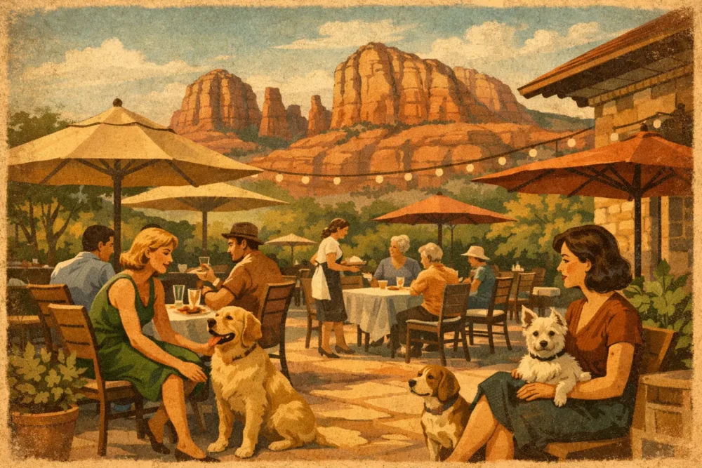 Patio Restaurant for Dog Owners in Sedona